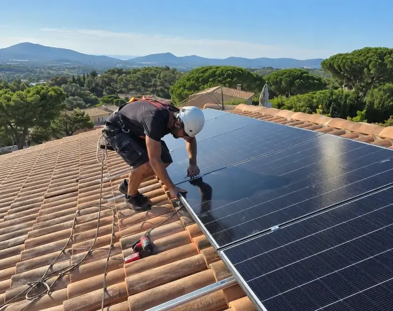 Installateur panneaux solaires Caro — pose photovoltaïque sur toiture